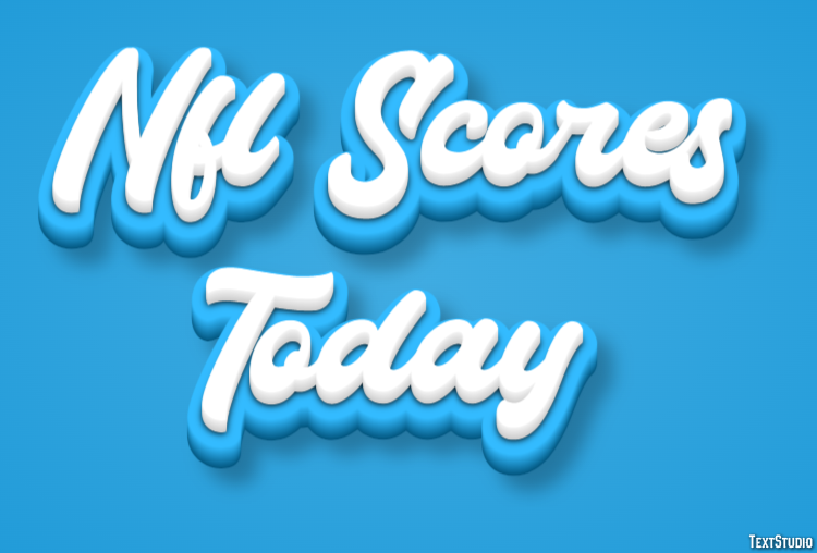 Nfl Scores Today Effetto testo