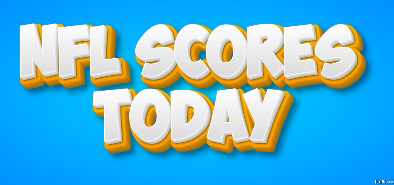 Nfl Scores Today Tekst Effect