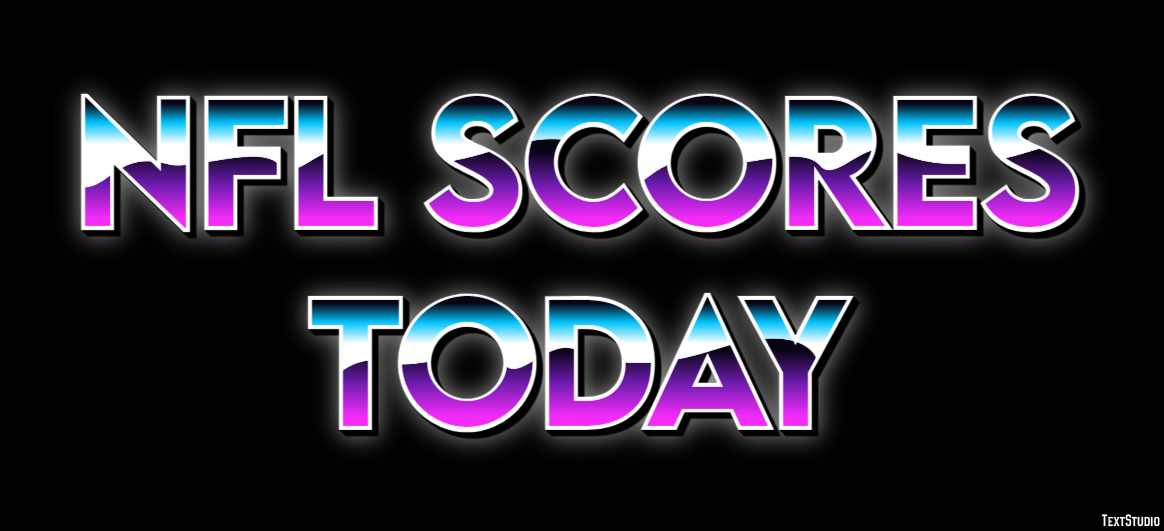 Nfl Scores Today Effetto testo