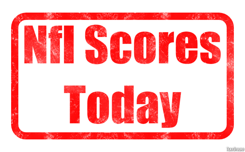 Nfl Scores Today Effetto testo