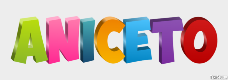 Aniceto Effet de Texte