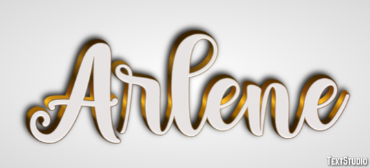 Arlene Text Effect