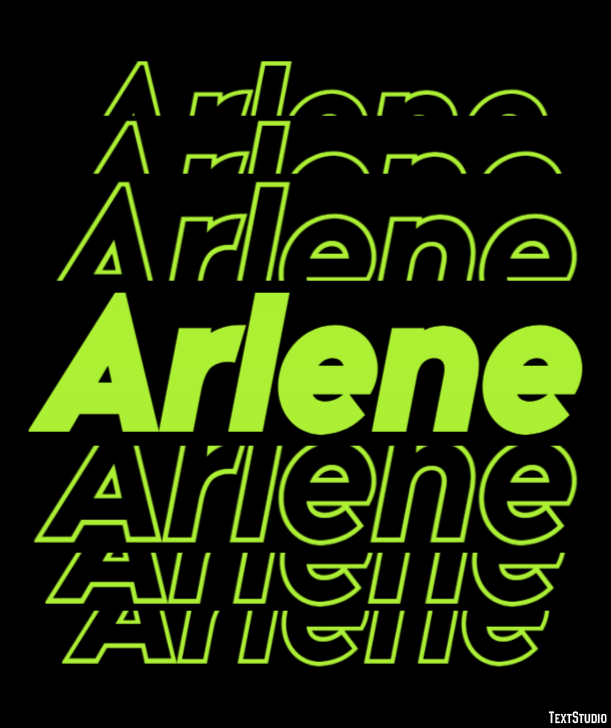 Arlene Text Effect