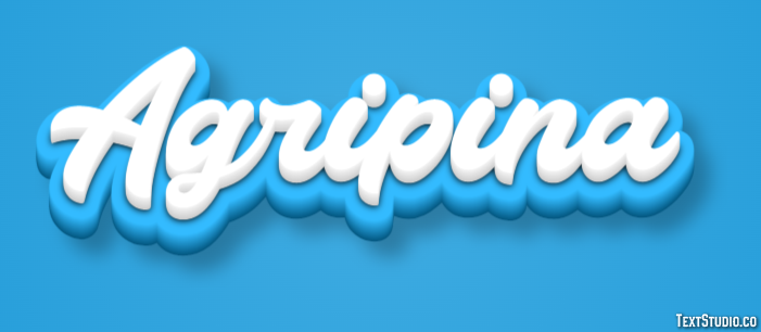 Agripina Efecto de Texto