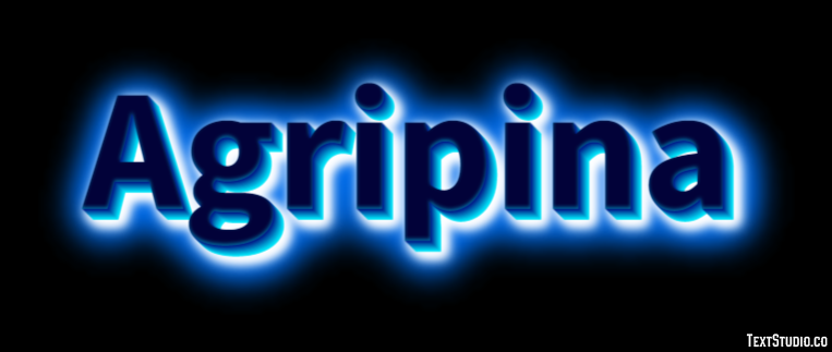 Agripina Efecto de Texto