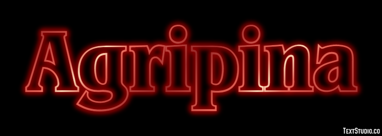 Agripina Efecto de Texto
