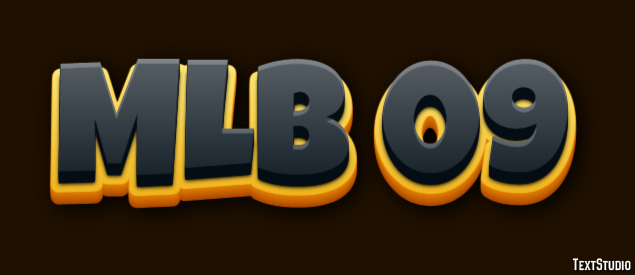 MLB 09 Efecto de Texto
