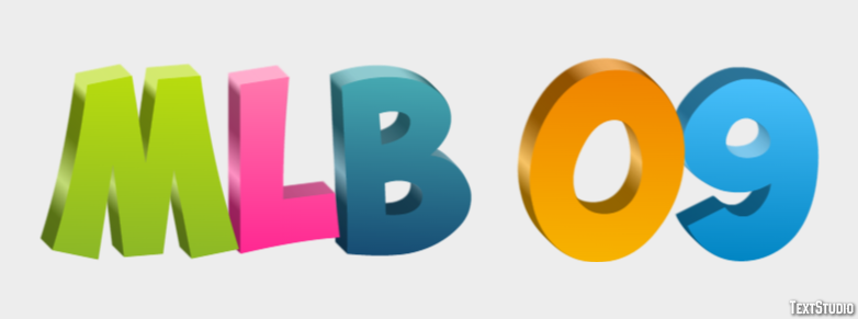MLB 09 Efecto de Texto