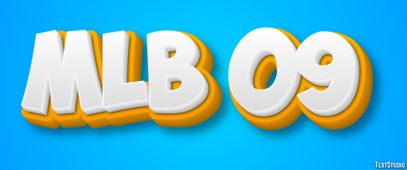 MLB 09 Efecto de Texto