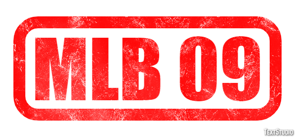 MLB 09 Efecto de Texto