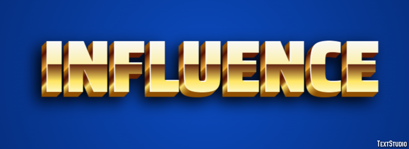 Influence Text Effect