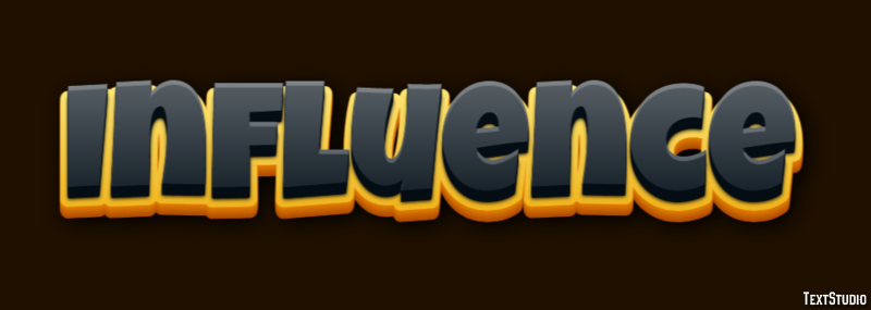 Influence Text Effect