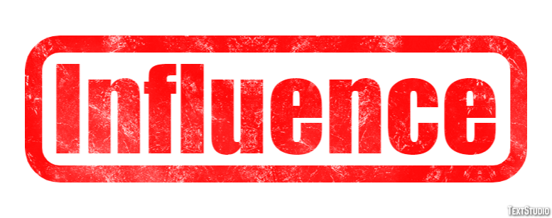 Influence Text effect