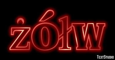 żółw Efekt tekstowy