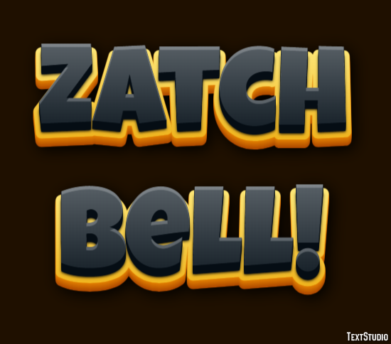 Zatch Bell! Texteffekt