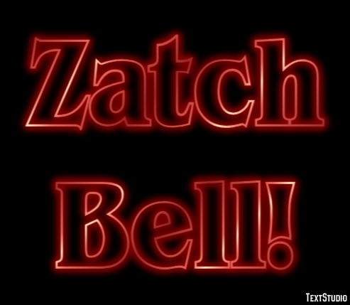 Zatch Bell! Text Effect