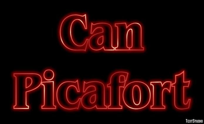Can Picafort Efekt tekstowy