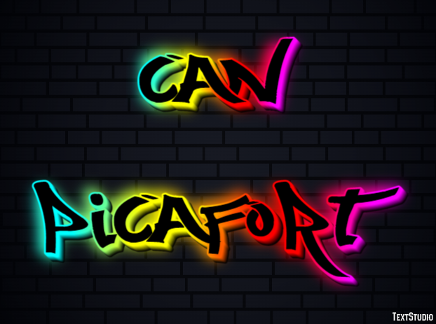Can Picafort Efekt tekstowy