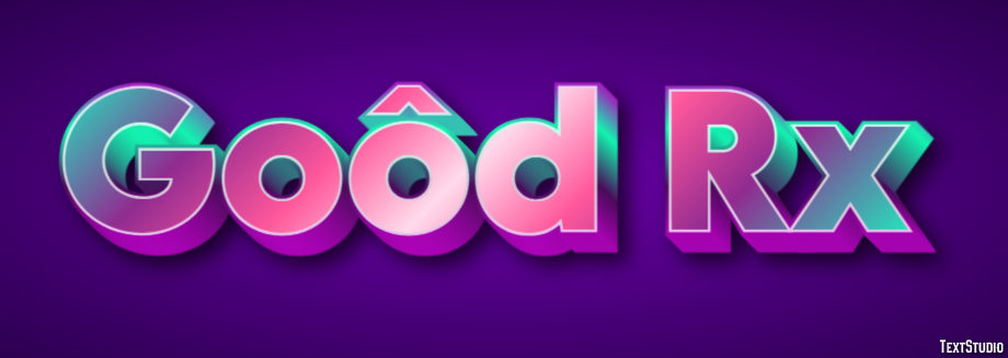 Goôd Rx テキスト効果