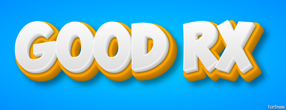 Goôd Rx Эффект текста