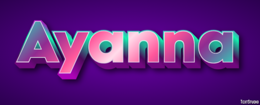 Ayanna Effetto testo