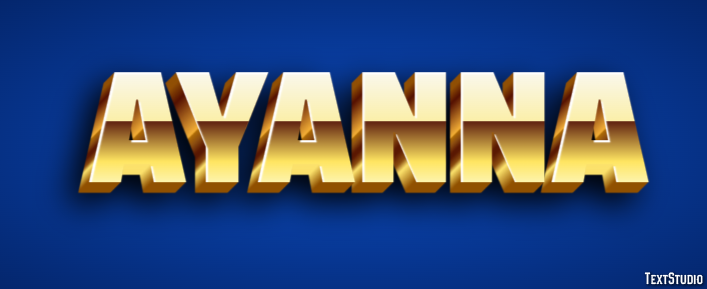 Ayanna Efeito de texto