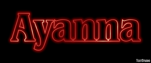 Ayanna Effetto testo