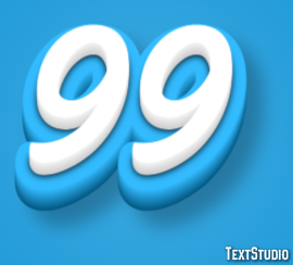 99 Efecto de Texto