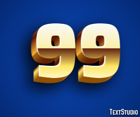 99 Efecto de Texto