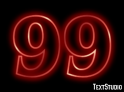 99 Efecto de Texto