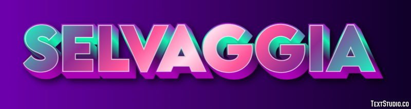 Selvaggia Effetto testo