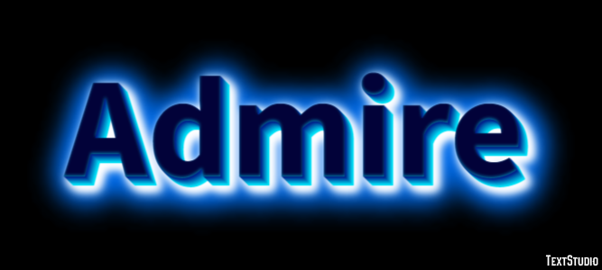 Admire Text Effect
