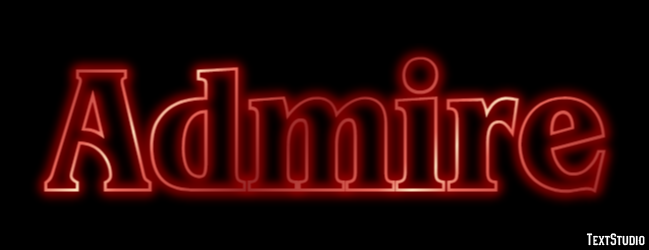 Admire Texteffekt