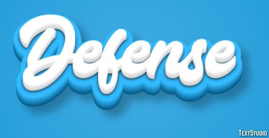 Defense Efecto de Texto
