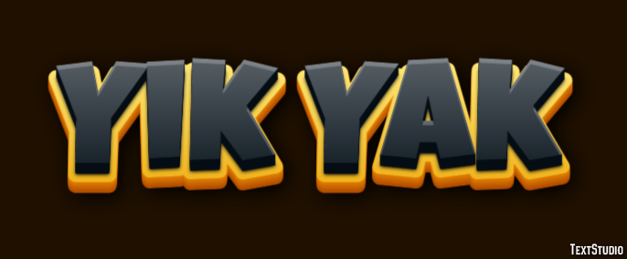 Yik Yak Эффект текста