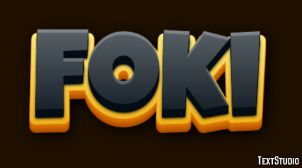 Foki Efekt tekstowy