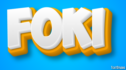Foki Efekt tekstowy