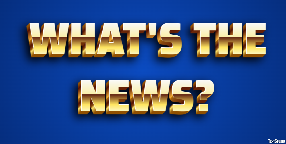 What's the news? Text Effect