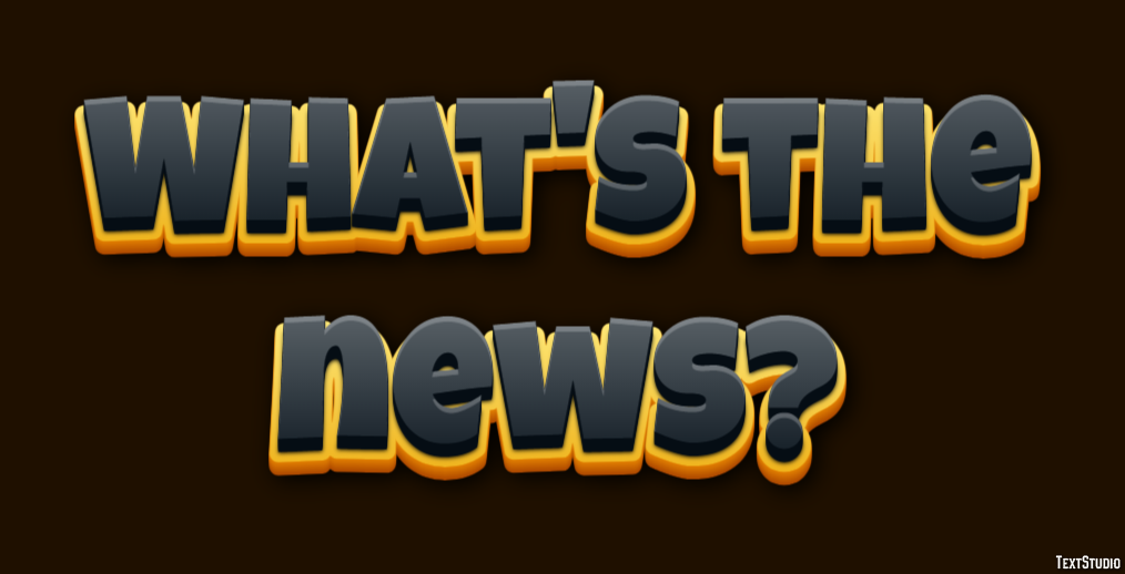 What's the news? Text Effect