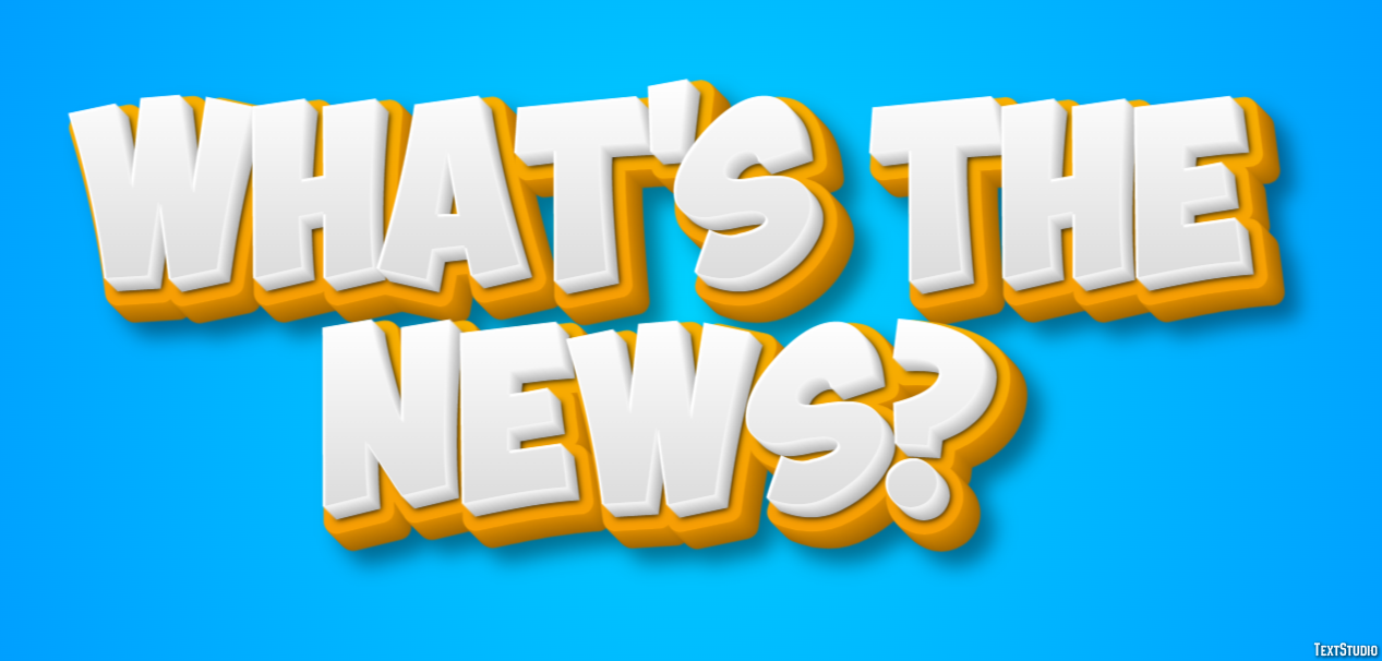 What's the news? Text Effect