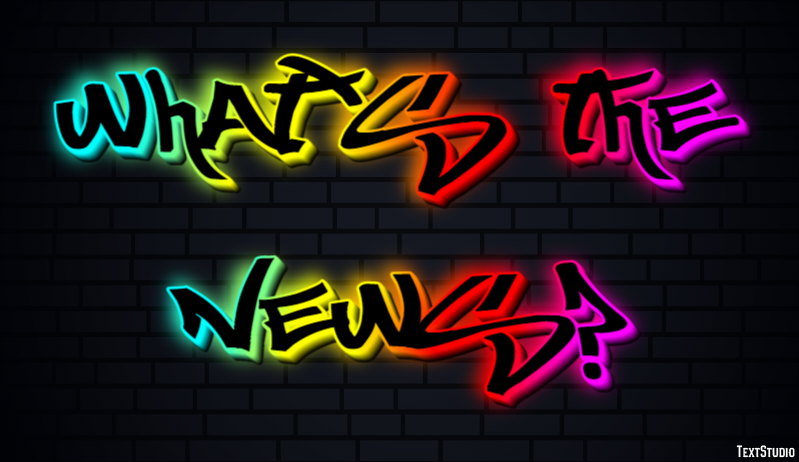What's the news? Text Effect