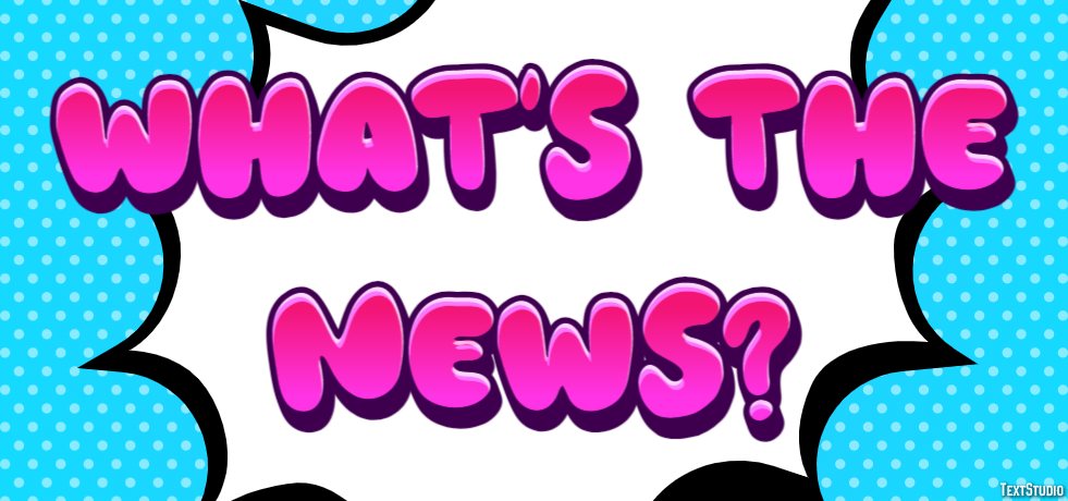 What's the news? Text effect