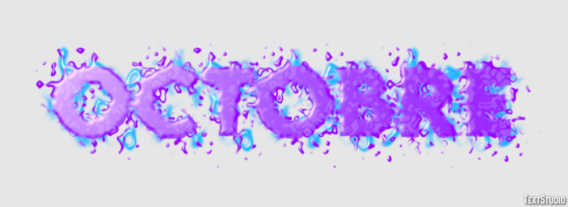 Octobre Effet de Texte