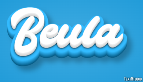 Beula Effetto testo