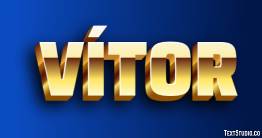 Vítor テキスト効果