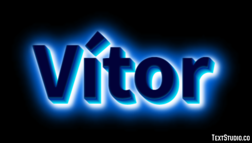Vítor テキスト効果