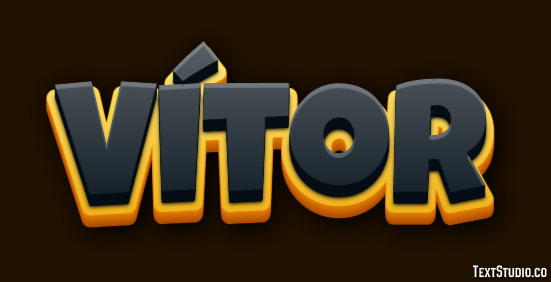 Vítor テキスト効果
