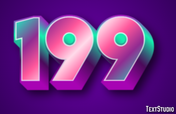 199 Tekst Effect