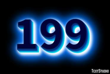 199 Efecto de Texto