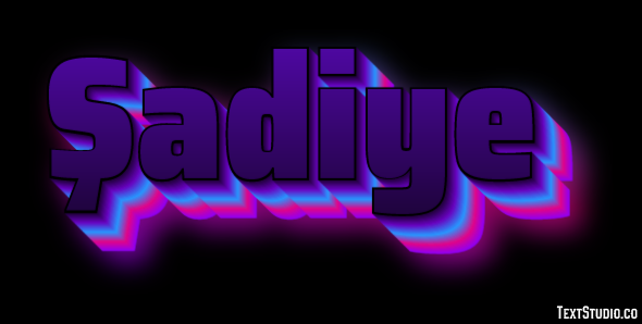 Şadiye Efecto de Texto
